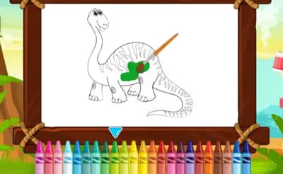 Scary Reptiles Coloring