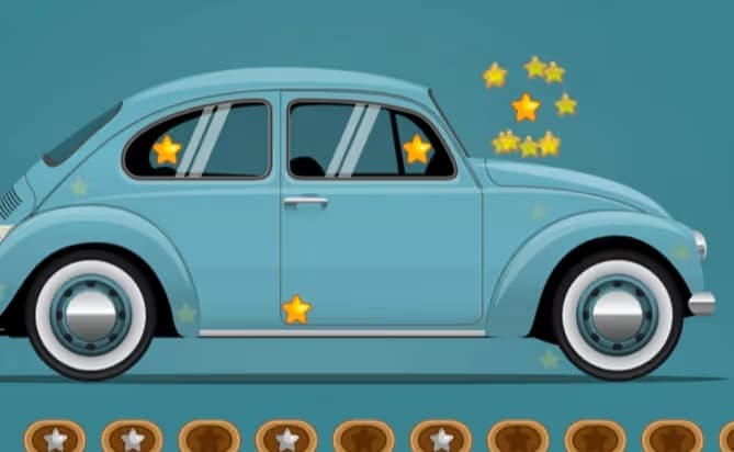 Classic Old And New Cars Hidden