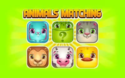Animals Memory Matching
