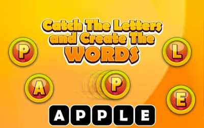 Catch The Letters and Create The Words