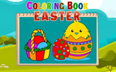Coloring Book Easter
