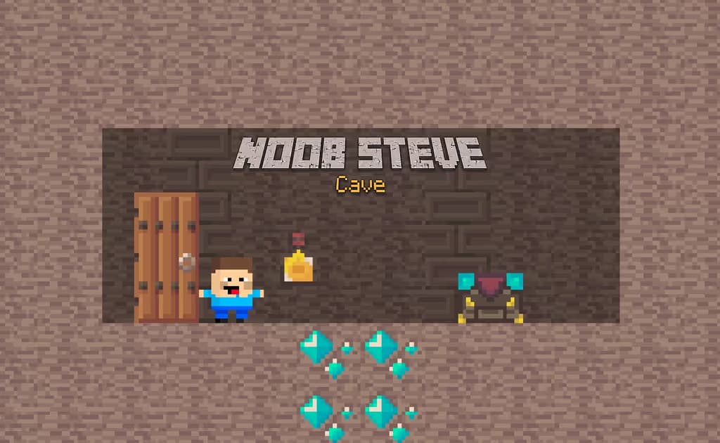 Noob Steve Cave