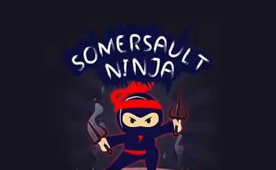 Somersault Ninja-Samurai Ninja Jump
