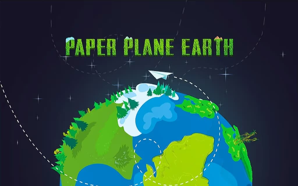 Paper Plane Earth