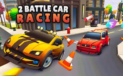2 Player Battle Car Racing