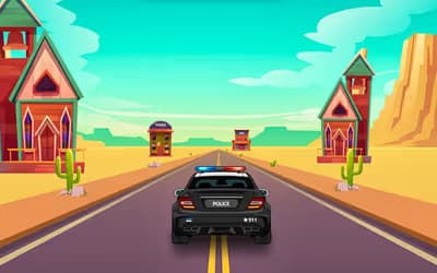 Police Car Drive