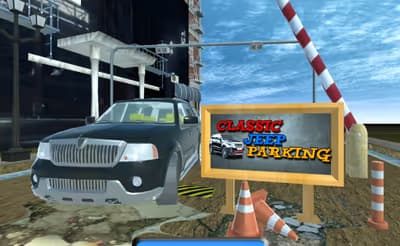 Classic Jeep Parking