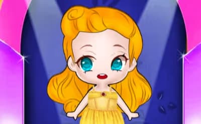 Chibi Anime Princess Doll