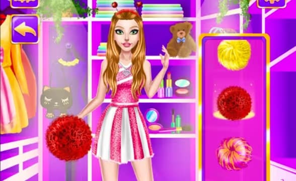 Cheerleader Magazine Dress Up