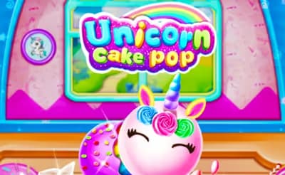 Unicorn Cake Pop