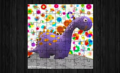 Cute Dinosaur Jigsaw