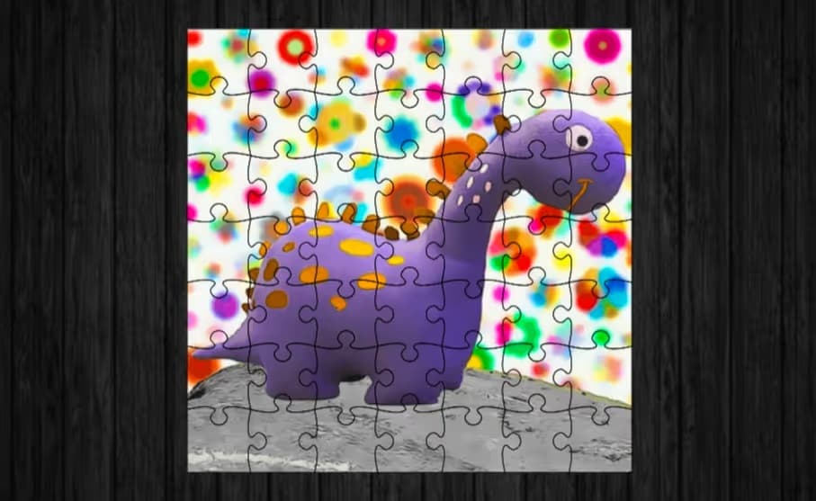 Cute Dinosaur Jigsaw