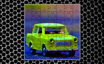 Old Timer Cars Puzzle