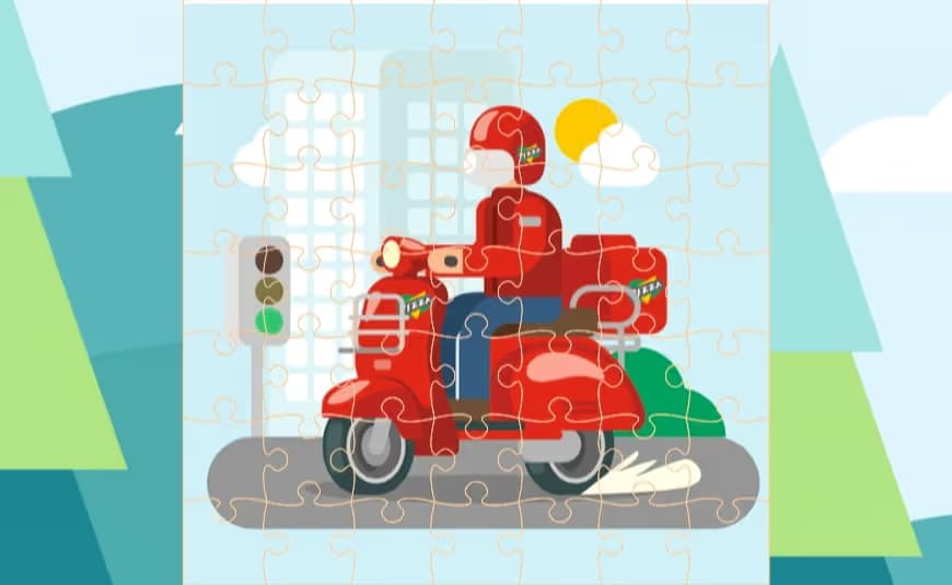 Super Scooter Jigsaw