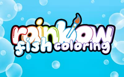 Rainbow Fish Coloring