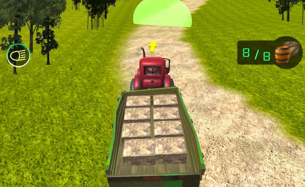 Farmer Tractor Cargo Simulator