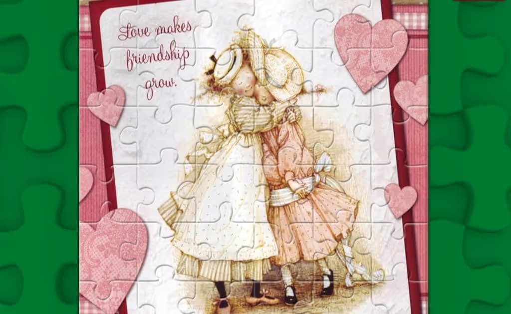 Illustration Love Puzzle