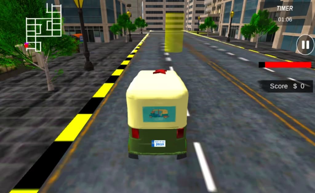City Tuk Tuk Rickshaw