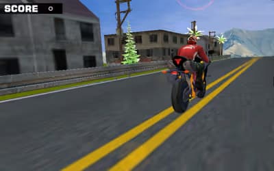 Racing Moto Rush Driving