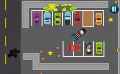 Low Polly Car Parking 2D
