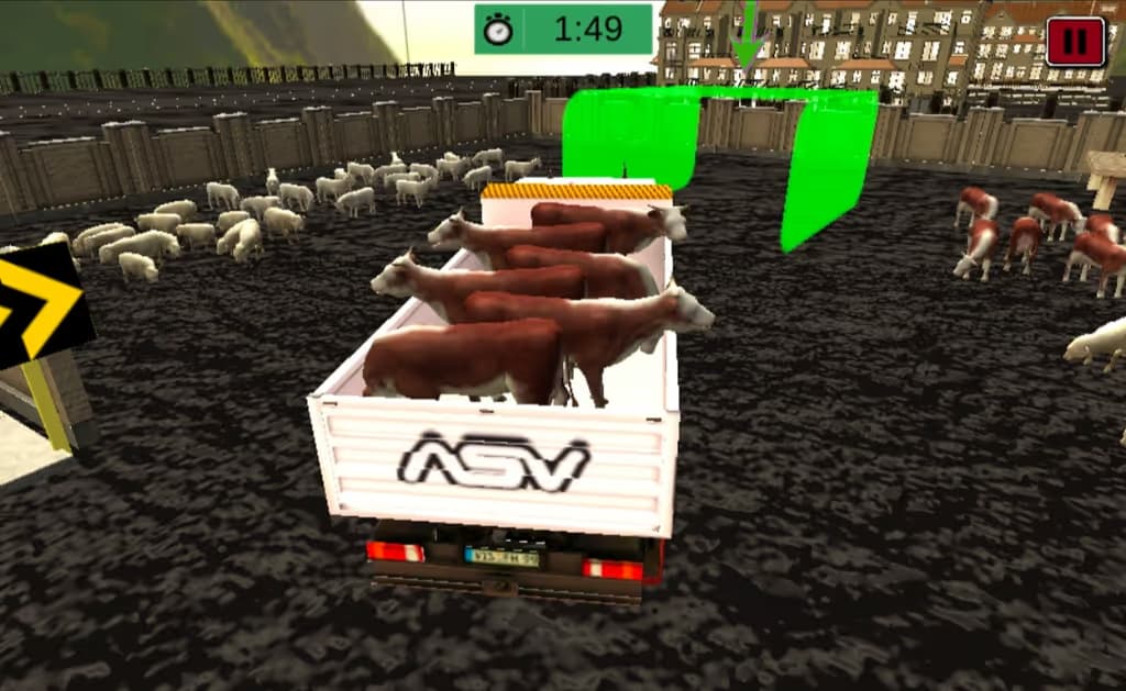 Farm Animal Truck Transporter Game