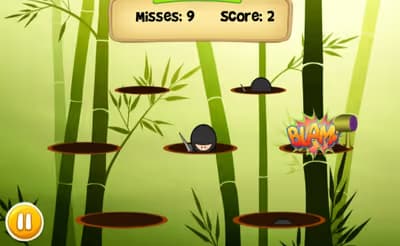Beat Ninja Smash Game 2D