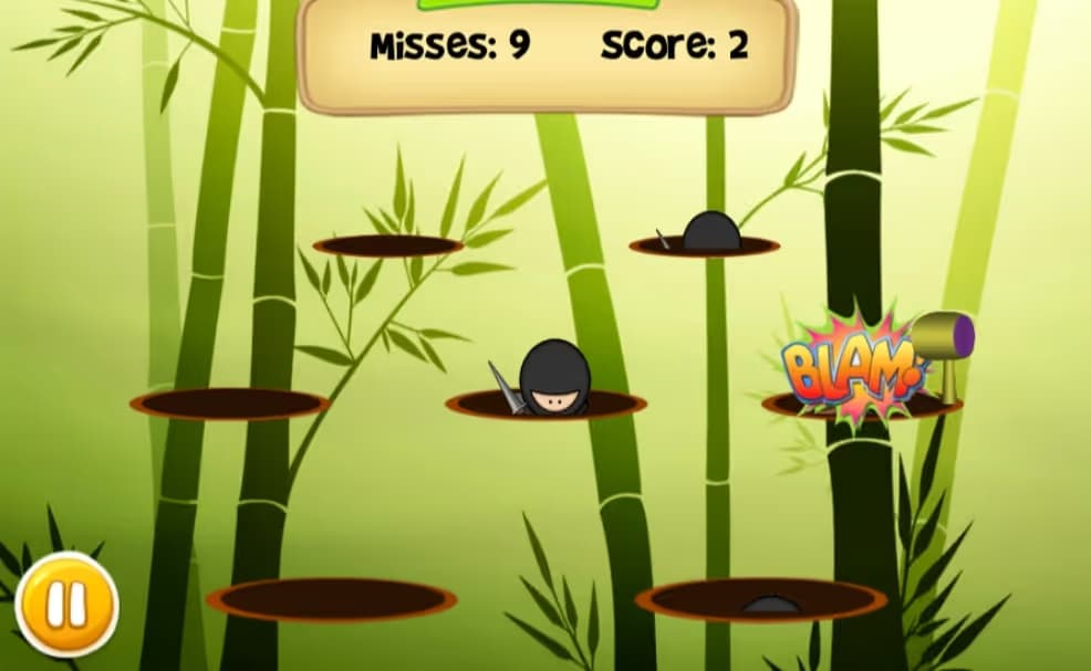 Beat Ninja Smash Game 2D
