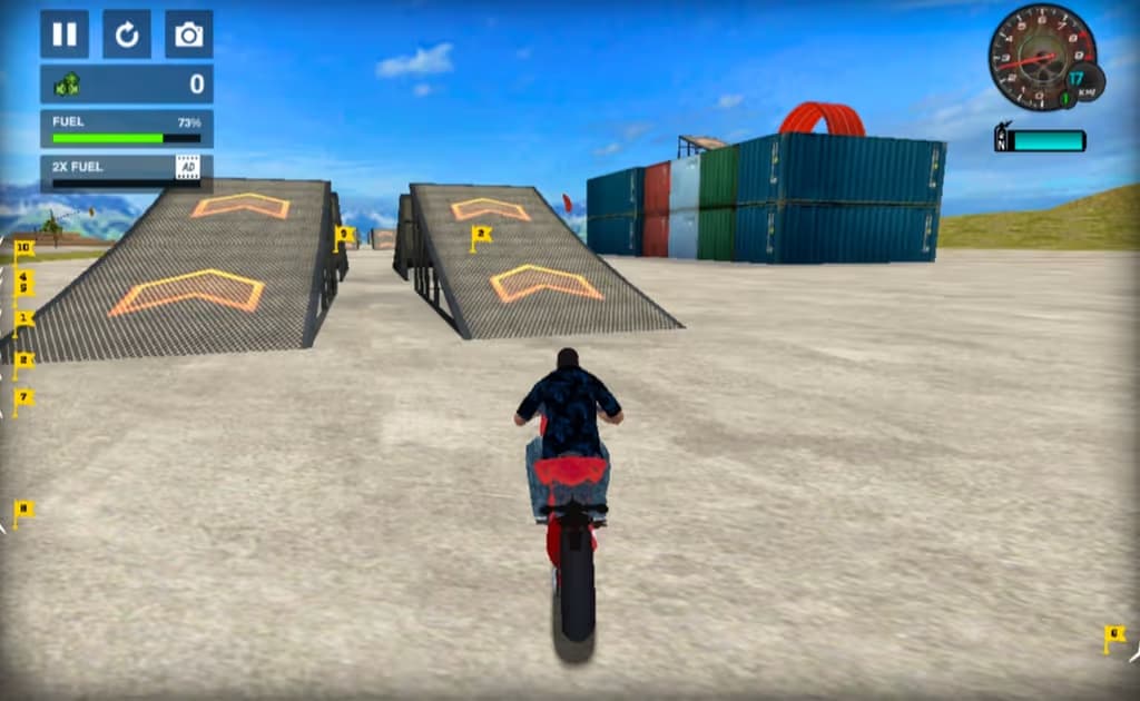 Bike Stunt Driving Simulator 3D