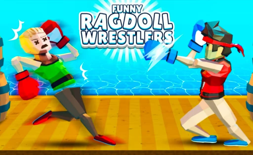 Funny Ragdoll Wrestlers