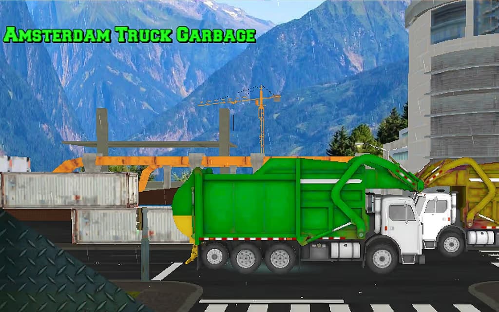 Amsterdam Truck Garbage