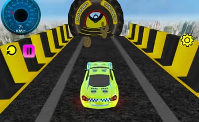 Real Taxi Car Stunts 3D Game