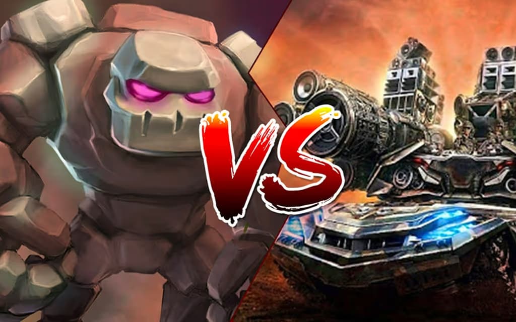 Tank VS Golems