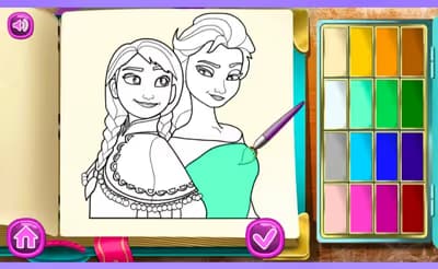 Ice Kingdom Coloring Book