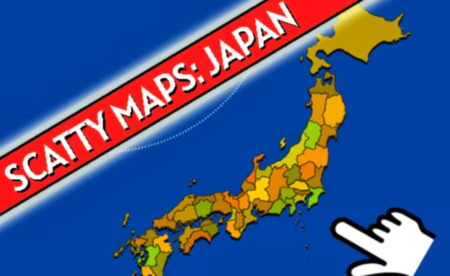 Scatty Maps Japan