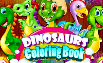 Dinosaurs Coloring Book