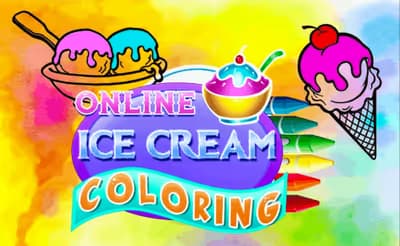 Online Ice Cream Coloring