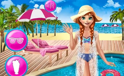 Ice Princess Pool Time