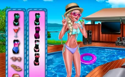 Ice Queen Pool Day