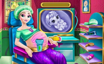 Ice Queen Pregnant Check-Up