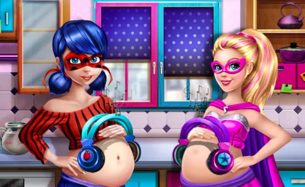 Hero Dolls Pregnant BFFs