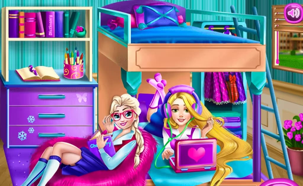 Princess College Dorm Deco
