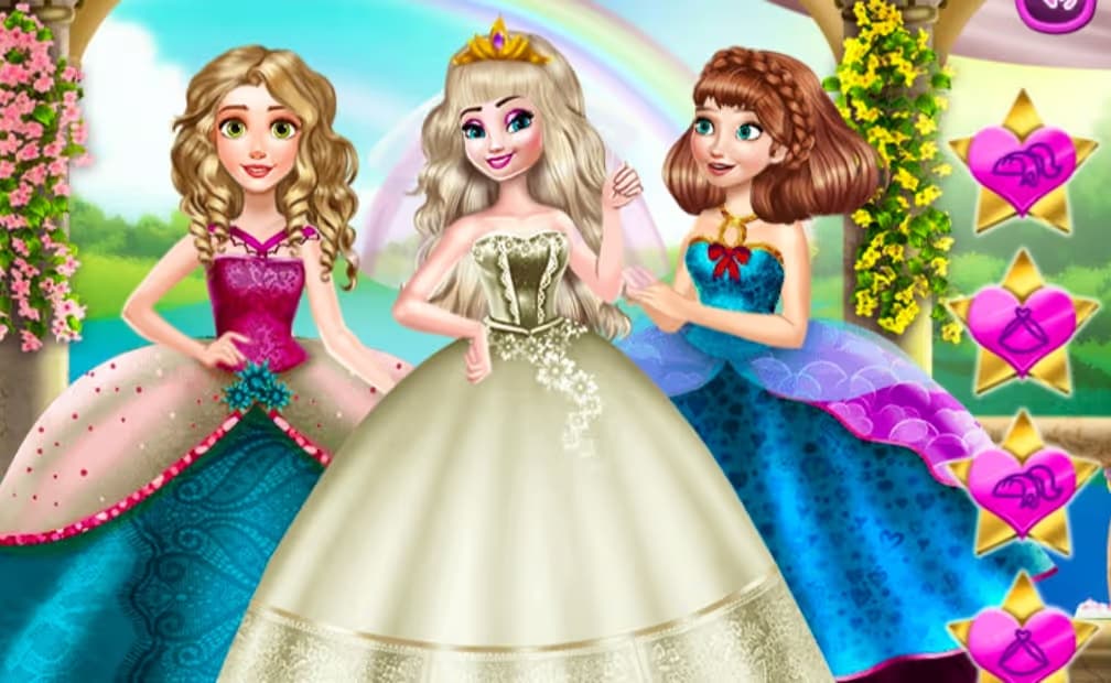 Ice Queen Wedding Photo