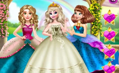 Ice Queen Wedding Photo