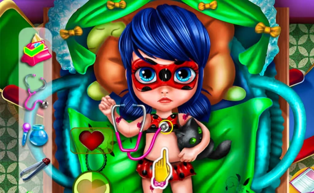 Baby Ladybug Injured