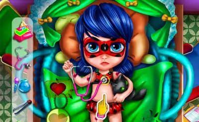Baby Ladybug Injured