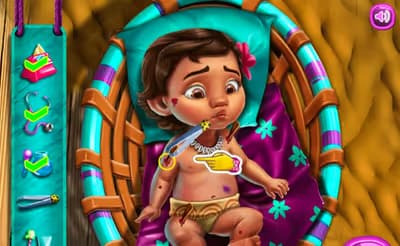 Ocean Baby Injured