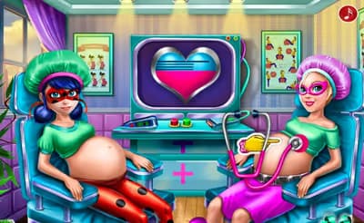 Hero BFFs Pregnant Check up