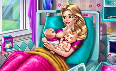 Mommy Twins Birth