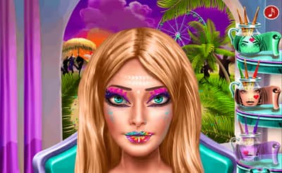 Ellie Coachella Makeup