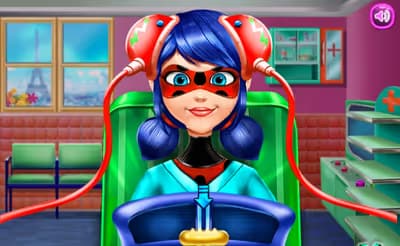 Dotted Girl Brain Doctor
